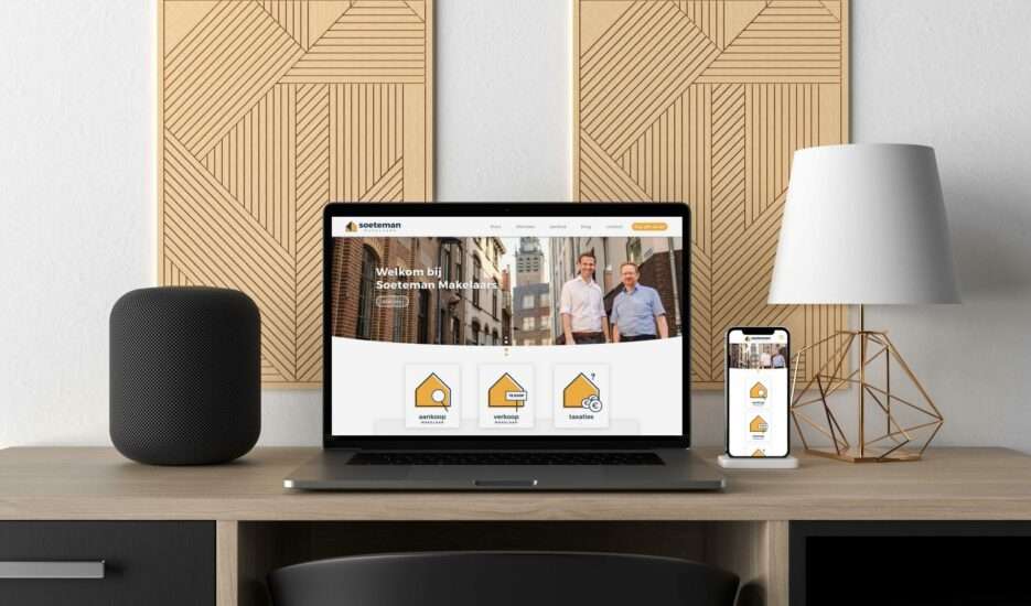 Portfolio Dutchgraph - Soeteman Makelaars- webdesign