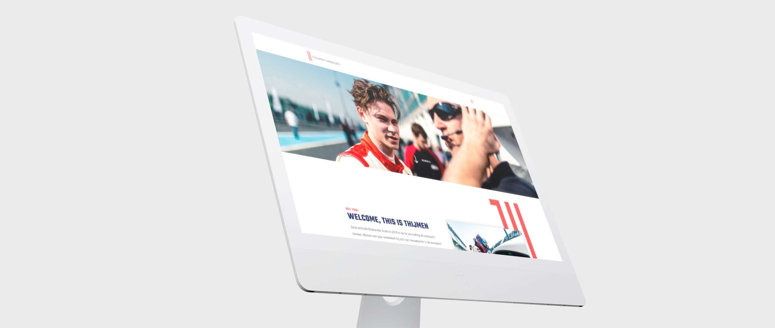 mock up website Thijmen Nabuurs