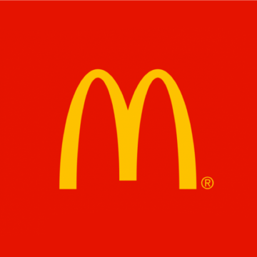 rood logo McDonalds biofilie